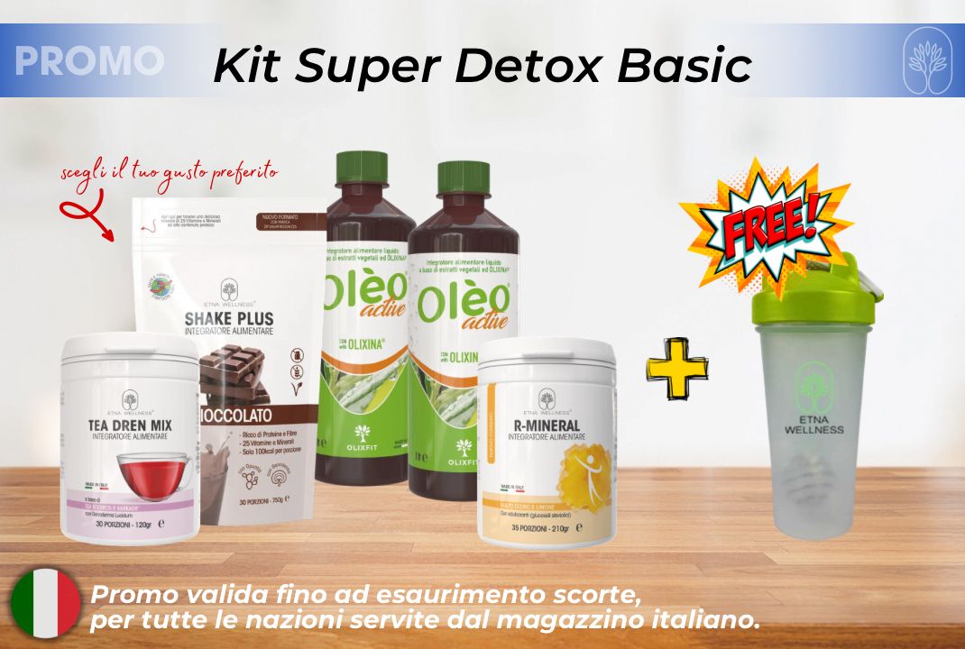 Kit Super Detox Basic Etna Wellness