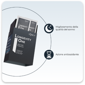 Longevity One Longy, formula anti-age con azione antiossidante