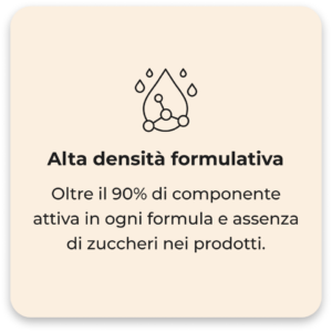 Prodotti Longy ad alta densità formulativa, oltre il 90% di componente attiva e senza zuccheri