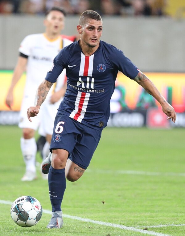 Marco Verratti, socio di Longy dal 2020